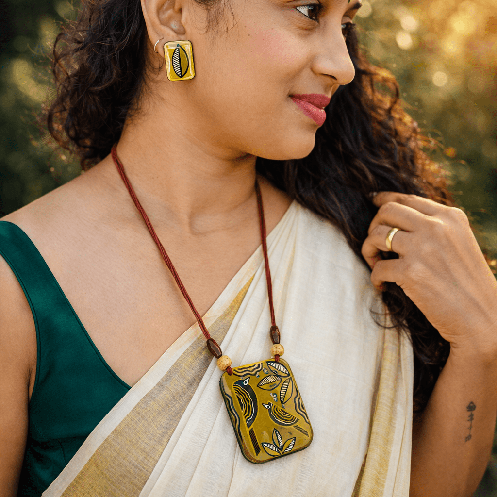 handmade wooden jewellery