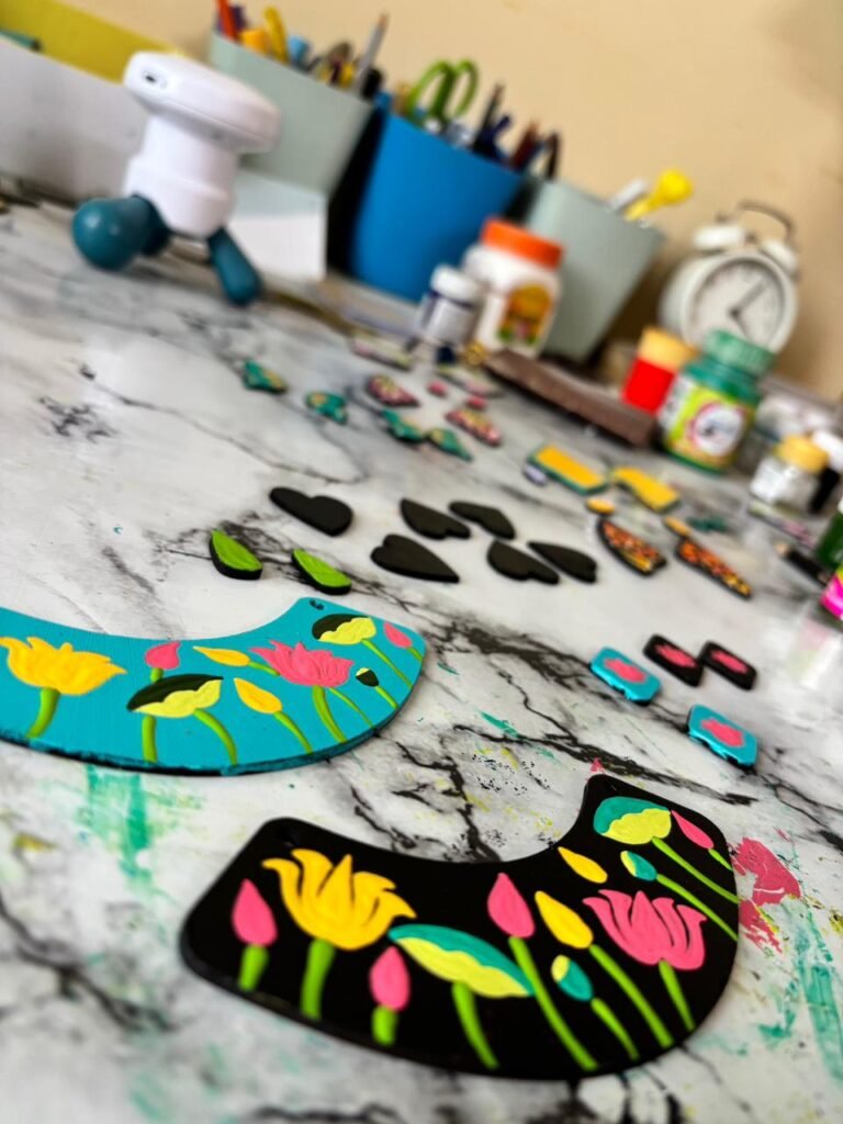 Why I Choose Wooden Jewellery & Hand-Painted Designs