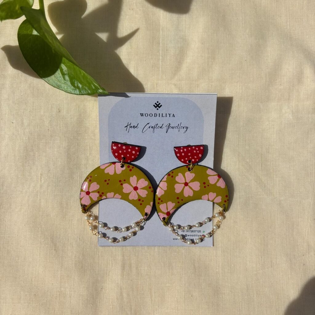 FlowerJhumka Earring